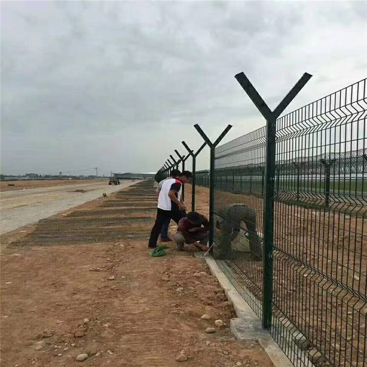 民用機場鋼筋網(wǎng)圍界工程施工方案