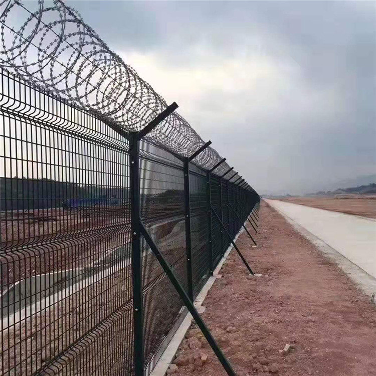 民用機場鋼筋網(wǎng)圍界工程施工方案
